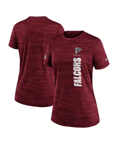 Nike Women's Red Atlanta Falcons Velocity Performance T-shirt