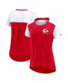 Nike Women's Red Kansas City Chiefs Preferred Yoga Inspired Fashion Top In Red