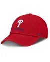 Nike Women's Red Philadelphia Phillies Club Adjustable Hat In Red