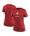 Nike St. Louis Cardinals Authentic Collection City Connect Velocity  Women's Dri-fit Mlb T-shirt In Red