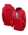 Nike Women's Red St. Louis Cardinals Authentic Collection Performance Pullover Hoodie In Red