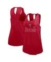 Nike Women's Red Tampa Bay Buccaneers Performance Tank Top In Red