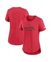 Nike Red Tampa Bay Buccaneers Script Tri-blend T-shirt In Red