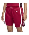 Nike Women's Red Usa Basketball Swingman Shorts In Red