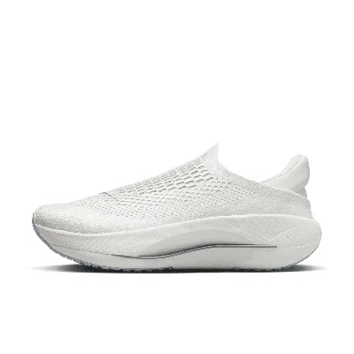 Nike Reina Easyon Embroidered Flyknit Sneakers In White