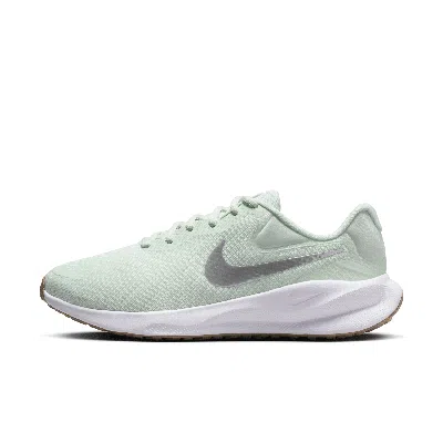 Nike Women's Revolution 7 Road Running Shoes (extra Wide) In Green