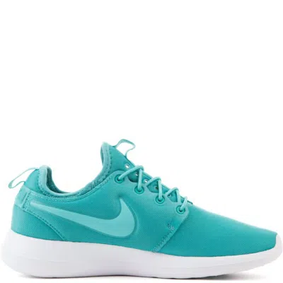 Nike Women's Roshe Two Shoes In Washed Teal/white In Blue