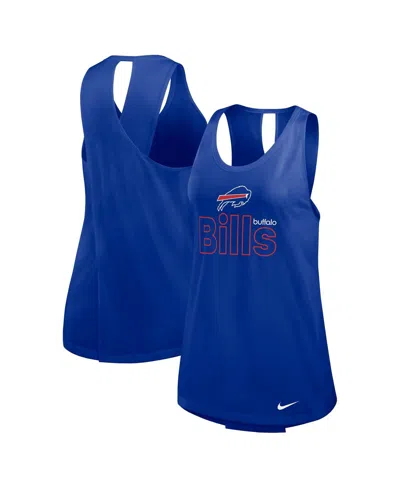 Nike Women's Royal Buffalo Bills Plus Size Performance Tank Top
