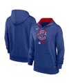 Nike Women's Royal Chicago Cubs Authentic Collection Performance Pullover Hoodie In Royal