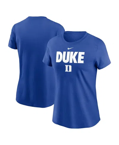 Nike Women's Royal Duke Blue Devils Local Ultimate Chant T-shirt