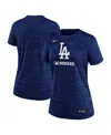 Nike Women's Royal Los Angeles Dodgers Authentic Collection Velocity Performance T-shirt In Royal