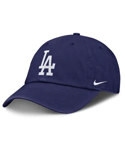 Nike Women's Royal Los Angeles Dodgers Club Adjustable Hat In Blue