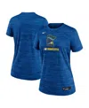 Nike Women's Royal Minnesota Twins Authentic Collection City Connect Velocity Performance T-shirt In Royal