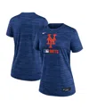 Nike Women's Royal New York Mets Authentic Collection Velocity Performance T-shirt In Blue