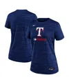 Nike Women's Royal Texas Rangers Authentic Collection Velocity Performance T-shirt In Royal