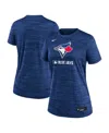 Nike Women's Royal Toronto Blue Jays Authentic Collection Velocity Performance T-shirt In Royal
