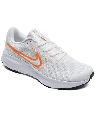 Nike Women's Run Defy All Day Running Sneakers From Finish Line In White