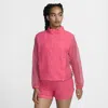 Nike Women's Running Division Packable Running Jacket In Pink