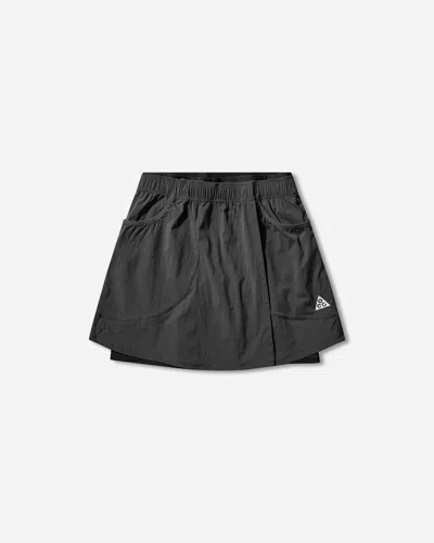 Nike Women S Acg  Five Towers  Skort Anthracite In Black