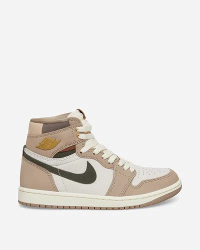 Nike Women S Air Jordan 1 High Og Sneakers Khaki / Sail In Multi