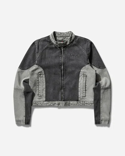 Nike Women S Air Jordan Moto Jacket Black In Multicolor