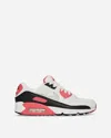 Nike Women's Low Shoe Wmns Air Max 90 White/light Silver/aster Pink/black In Multicolor