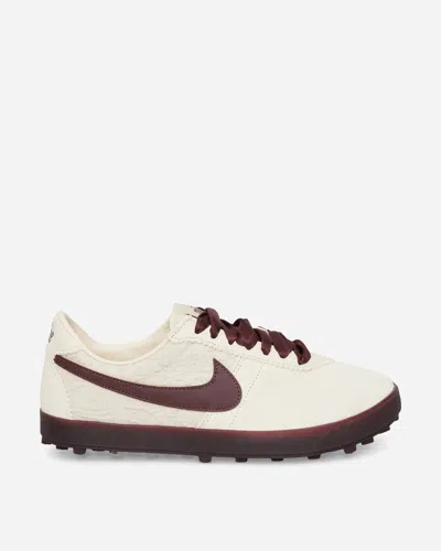 Nike Women S Astrograbber Leather Se Sneakers Light Cream / Arctic Orange / Burgundy Crush In White