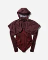 Nike Women S Ispa Bodysuit Team Burgundy Crush In Red