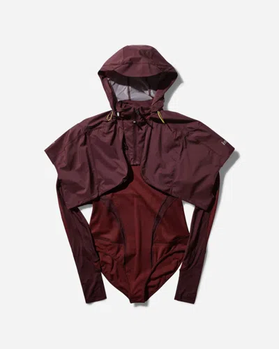 Nike Women S Ispa Bodysuit Team Burgundy Crush In Red