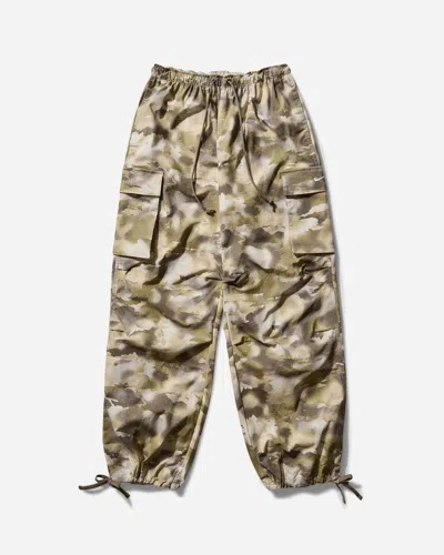 Nike Women S Oversized Camo Cargo Pants Light Orewood Brown / Sail In Multicolor