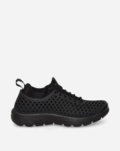 Nike Rejuven8 Convertible Mesh And Rubber Sneakers In Black