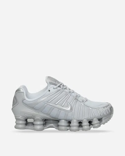 Nike Women S Shox Tl Sneakers Pure Platinum / Metallic Silver In Gray