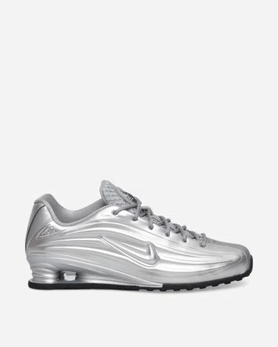 Nike Women S Shox Z Sneakers Metallic Silver / Black In Gray