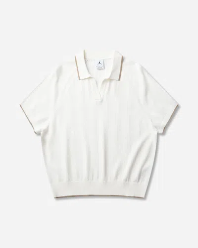 Nike Women S Sport Golf Knit Polo Shirt Sail / Khaki In White