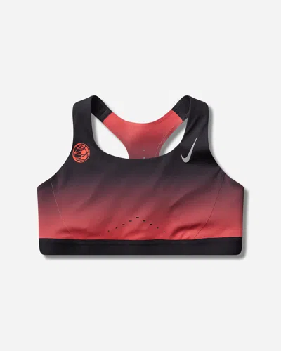 Nike Women S Swift Dri-fit High-support Lightly Lined Sports Bra In Brown