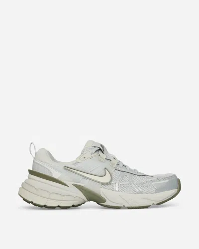 NIKE WOMEN S V2K RUN SNEAKERS PHOTON DUST / SUMMIT WHITE / LIGHT ARMY