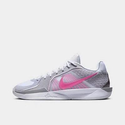 Nike Sabrina 2 "lily" Sneakers In White/pinksicle/cement Grey/black 