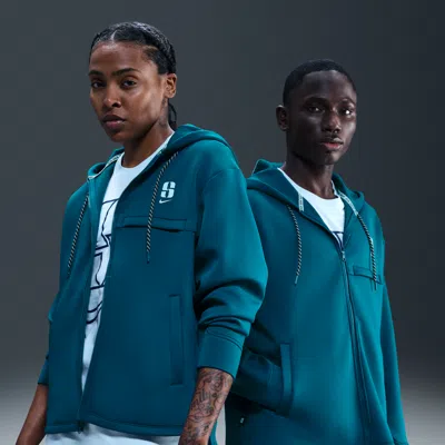 NIKE WOMEN'S SABRINA DRI-FIT LOOSE FULL-ZIP BASKETBALL HOODIE,1015747007