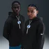 Nike Women's Sabrina Fleece Basketball Hoodie In Black