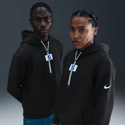 Nike Women's Sabrina Fleece Basketball Hoodie In Black