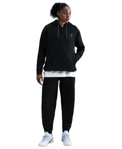 Nike Women's Sabrina Ionescu Full-zip Basketball Hoodie In Black