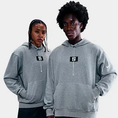 Nike Women's Sabrina Fleece Basketball Hoodie In Gray
