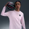 Nike Women's Sabrina Long-sleeve Basketball T-shirt In Pink Foam 