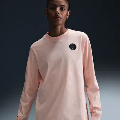Nike Women's Sabrina Long-sleeve Basketball T-shirt In Pink