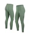 Nike Women's Sage Green Michigan State Spartans Zenvy Performance Leggings In Green