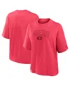 Nike Scarlet San Francisco 49ers Glory Arch Boxy T-shirt In Red