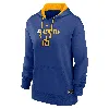 Nike Navy Seattle Mariners Authentic Collection City Connect Performance Pullover Hoodie In Blue