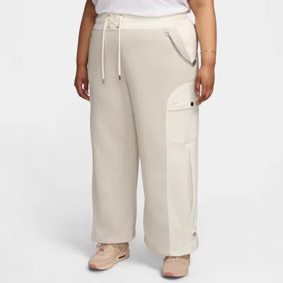 Nike Women's Serena Williams Design Crew Fleece Pants (plus Size) In Grey