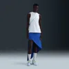 Nike X Serena Williams Design Side Ruched Maxi Skirt In Blue