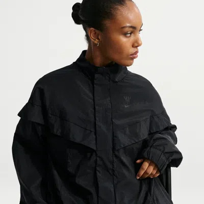 Nike Women's Serena Williams Design Crew Loose Jacket In Black